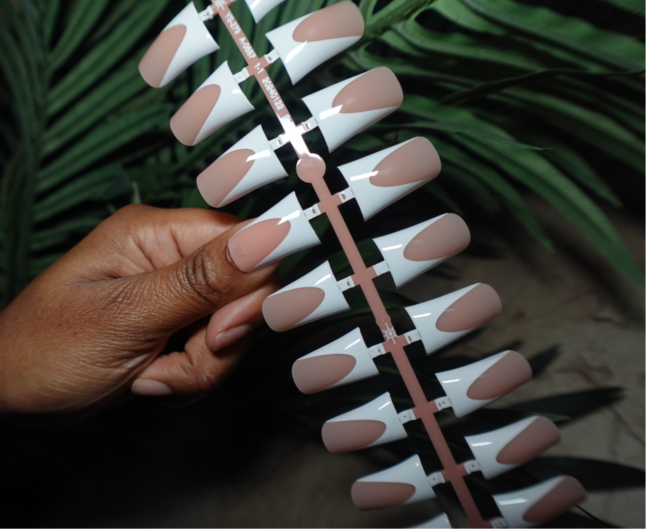 Duck French Tip Nails